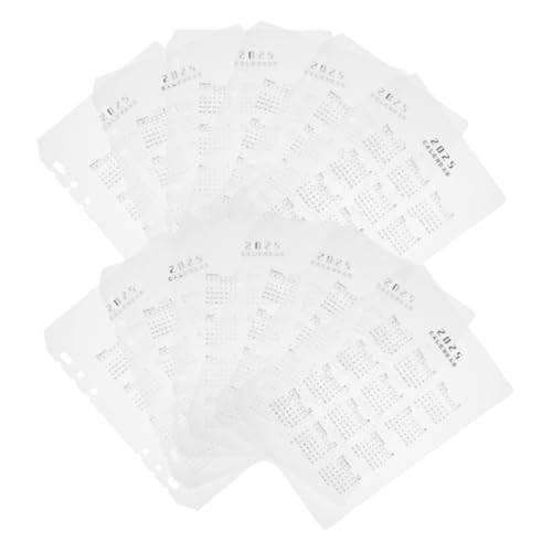 FUNOMOCYA 12 Stück Teiliges Kalender-trennblätter Abnehmbare Pp-matte Kalender-separatoren Kratzfest und Langlebig für Haushalts-ringbuch und Planer Organizer Nachfüllung FUNOMOCYA 12 Stück Teiliges Kalender-trennblätter Abnehmbare Pp-matte Kalender-separatoren Kratzfest und Langlebig für Haushalts-ringbuch und Planer Organizer Nachfüllung von FUNOMOCYA