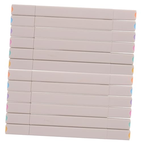 FUNOMOCYA 12 Stück Teiliges Kleiner Tragbarer Marker Highlighter stifte Pastellfarbene Scrapbook Notizbuch stifte mit Weicher Spitze für Schüler Journaling und Farbcodiertes Lernen FUNOMOCYA 12 Stück Teiliges Kleiner Tragbarer Marker Highlighter stifte Pastellfarbene Scrapbook Notizbuch stifte mit Weicher Spitze für Schüler Journaling und Farbcodiertes Lernen von FUNOMOCYA