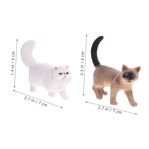 FUNOMOCYA 12 Stück Teiliges Mini Katzenfiguren Realistisch Handgefertigt Leichte Dekofiguren Niedliche Katzenornamente als und Tischdekoration für Zuhause und Büro FUNOMOCYA 12 Stück Teiliges Mini Katzenfiguren Realistisch Handgefertigt Leichte Dekofiguren Niedliche Katzenornamente als und Tischdekoration für Zuhause und Büro von FUNOMOCYA
