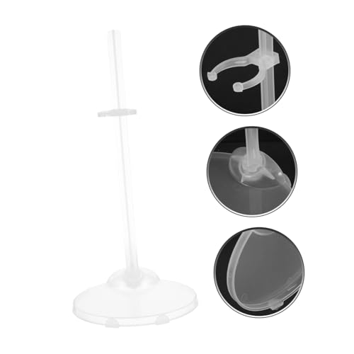 FUNOMOCYA 12 Stück Teiliges Verstellbares Transparentes Puppenständer Vielseitiger Doll Display Halter für Verschiedene Puppenarten Installieren und Stabil als Puppenzubehör für Mädchen Ab FUNOMOCYA 12 Stück Teiliges Verstellbares Transparentes Puppenständer Vielseitiger Doll Display Halter für Verschiedene Puppenarten Installieren und Stabil als Puppenzubehör für Mädchen Ab von FUNOMOCYA