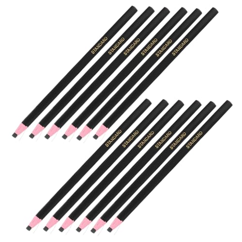 FUNOMOCYA 12 Stück Teiliges Wachsmalstifte mit Abziehfunktion Vielseitige Wachskreide Stifte für Zeichnen Markieren für Schneiderei und DIY Handwerk von FUNOMOCYA
