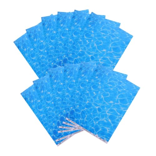 FUNOMOCYA 12 Stück Teiliges Wasser Papier für Schul und Bürodekorationen Selbstklebende Wellenmuster für Bastelprojekte für Tafeln Wände und Möbel Langlebig und Leicht Anzubringen FUNOMOCYA 12 Stück Teiliges Wasser Papier für Schul und Bürodekorationen Selbstklebende Wellenmuster für Bastelprojekte für Tafeln Wände und Möbel Langlebig und Leicht Anzubringen von FUNOMOCYA
