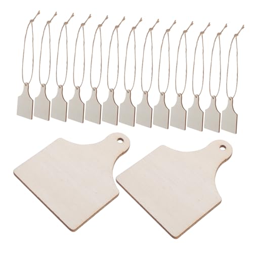 FUNOMOCYA 120 Sätze Teiliges Naturbelassene Rechteckige Holzanhänger mit Authentischer Maserung Vielseitig Verwendbar als Diy-hängeschilder und Servierbrett Rustikale Holzetiketten für FUNOMOCYA 120 Sätze Teiliges Naturbelassene Rechteckige Holzanhänger mit Authentischer Maserung Vielseitig Verwendbar als Diy-hängeschilder und Servierbrett Rustikale Holzetiketten für von FUNOMOCYA