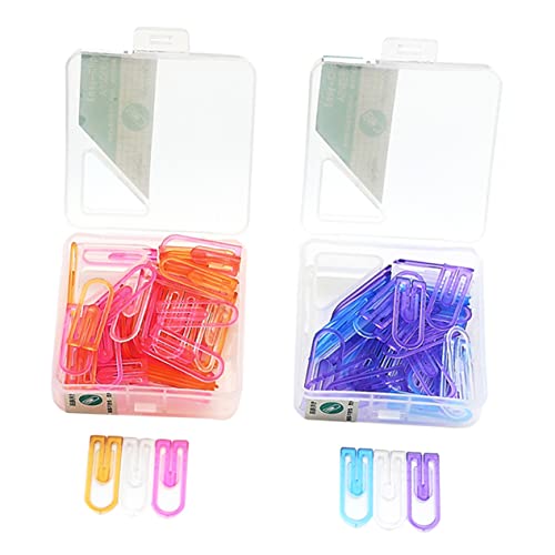 FUNOMOCYA 120 Stück Abs Büroklammer Geformt Büroklammern Bürobedarf Buchmarkierungsclips Lesezeichen-clips Clips Buchmarker Clips Für Studenten FUNOMOCYA 120 Stück Abs Büroklammer Geformt Büroklammern Bürobedarf Buchmarkierungsclips Lesezeichen-clips Clips Buchmarker Clips Für Studenten von FUNOMOCYA