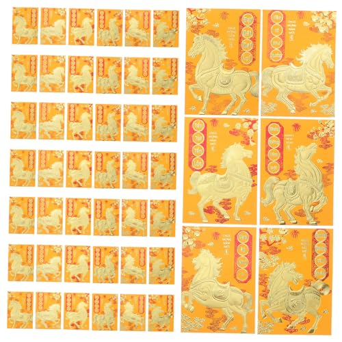 FUNOMOCYA 120 Stück Vietnamesische Neujahrsumschläge Li Xi Umschläge für Geldgeschenke Jahr Des Pferdes Gelb Traditionelle Rote Geldtaschen für Feierlichkeiten FUNOMOCYA 120 Stück Vietnamesische Neujahrsumschläge Li Xi Umschläge für Geldgeschenke Jahr Des Pferdes Gelb Traditionelle Rote Geldtaschen für Feierlichkeiten von FUNOMOCYA