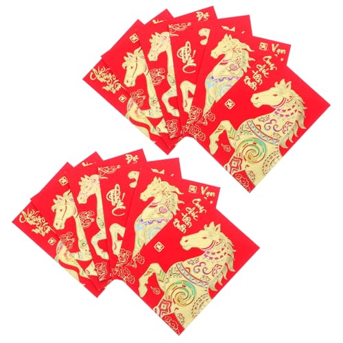 FUNOMOCYA 120 Stück Vietnamesische Rote Umschläge Pferdejahr Traditionelle Hong Bao Geldumschläge für Frühlingsfest Geburtstag Hochzeit Festliche Geldgeschenke mit Kulturellem Design FUNOMOCYA 120 Stück Vietnamesische Rote Umschläge Pferdejahr Traditionelle Hong Bao Geldumschläge für Frühlingsfest Geburtstag Hochzeit Festliche Geldgeschenke mit Kulturellem Design von FUNOMOCYA