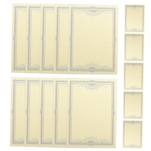 FUNOMOCYA 15 Blatt Blanko Urkundenpapier mit Floralem Rahmen Hochwertige Zertifikatspapiere für Lehrer und Ehrenurkunden für Auszeichnungen und Dekoration FUNOMOCYA 15 Blatt Blanko Urkundenpapier mit Floralem Rahmen Hochwertige Zertifikatspapiere für Lehrer und Ehrenurkunden für Auszeichnungen und Dekoration von FUNOMOCYA
