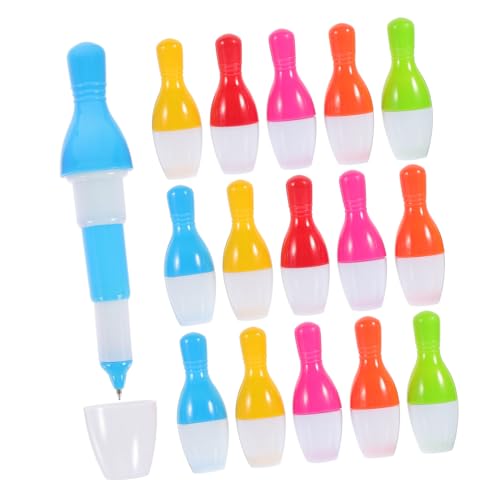 FUNOMOCYA 15 Stück Teiliges Bowling Kugel Kugelschreiber Kreative Schreibstifte für Schüler Lustige Mitgebsel Schulbedarf Kunststoff Material FUNOMOCYA 15 Stück Teiliges Bowling Kugel Kugelschreiber Kreative Schreibstifte für Schüler Lustige Mitgebsel Schulbedarf Kunststoff Material von FUNOMOCYA