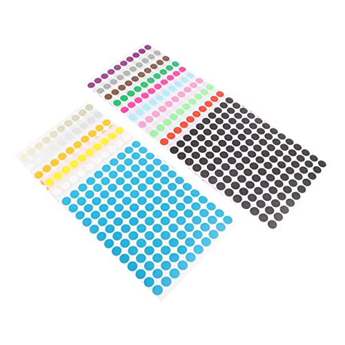 FUNOMOCYA 16 Blatt Klebepunkte Selbstklebende Etiketten Farben Gemischt Farbige Aufkleber zum Beschriften für Geschenkverpackungen Scrapbooking und Dekoration FUNOMOCYA 16 Blatt Klebepunkte Selbstklebende Etiketten Farben Gemischt Farbige Aufkleber zum Beschriften für Geschenkverpackungen Scrapbooking und Dekoration von FUNOMOCYA