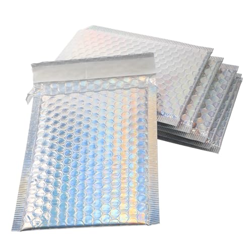 FUNOMOCYA 16 Stück Teiliges Bunte Versandtaschen mit Verstärkter Luftpolsterfolie Selbstklebend Reißfest als Polstermaterial für Sichere Pakete und Kleidung Versand FUNOMOCYA 16 Stück Teiliges Bunte Versandtaschen mit Verstärkter Luftpolsterfolie Selbstklebend Reißfest als Polstermaterial für Sichere Pakete und Kleidung Versand von FUNOMOCYA