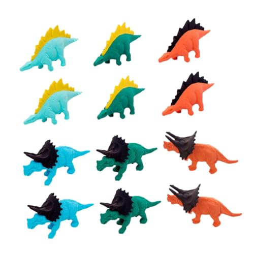 FUNOMOCYA 16 Stück Teiliges Dinosaurier Radiergummi Cartoon Form Kinderfreundlich Leicht und Praktisch Vorschul und Kindergartenpreis für Schüler FUNOMOCYA 16 Stück Teiliges Dinosaurier Radiergummi Cartoon Form Kinderfreundlich Leicht und Praktisch Vorschul und Kindergartenpreis für Schüler von FUNOMOCYA