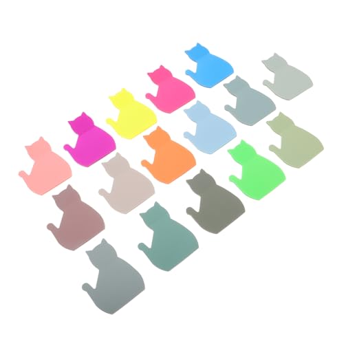 FUNOMOCYA 16 Stück Teiliges Wasserfeste Katzen Form Haftnotizen Bunte Selbstklebende Notizzettel für Büro Schule und Zuhause Farbenfrohe Memo Pads für Katzenliebhaber Praktische Erinnerungen FUNOMOCYA 16 Stück Teiliges Wasserfeste Katzen Form Haftnotizen Bunte Selbstklebende Notizzettel für Büro Schule und Zuhause Farbenfrohe Memo Pads für Katzenliebhaber Praktische Erinnerungen von FUNOMOCYA