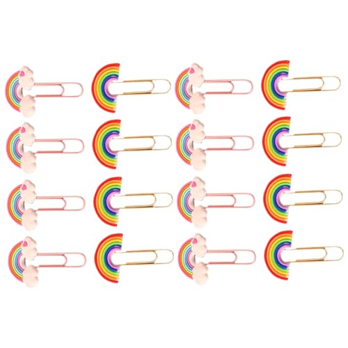 FUNOMOCYA 16Stücke Dekorative Clips Flexible und Stabile DIY Clips für Büro Schule und Zuhause Farbige Soft Gummiklips für Dokumente Karten und Fotos Praktische Büroklammern FUNOMOCYA 16Stücke Dekorative Clips Flexible und Stabile DIY Clips für Büro Schule und Zuhause Farbige Soft Gummiklips für Dokumente Karten und Fotos Praktische Büroklammern von FUNOMOCYA