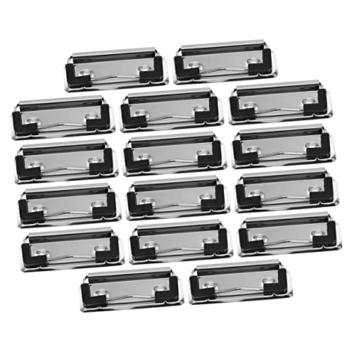 FUNOMOCYA 18 Stück Teiliges Metall Clips für Büro und Schule Dokumentenbinder Praktische Klemmbinder für Papierorganisation und Dekoration von FUNOMOCYA