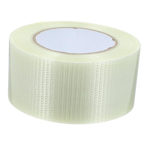 FUNOMOCYA 1Rolle Faserband Starkes Klebeband Abriebfestes Einseitiges Reparaturband für Zelt Trockenbau Anwendungen Selbstklebend Zufälliges Muster von FUNOMOCYA