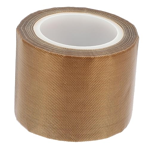 FUNOMOCYA 1Rolle Hitzebeständiges Klebeband Hochtemperatur Isolierband aus Ptfe für DIY Elektronik Verpackung Rückstandsfrei Abziehbar für Versiegelungsmaschinen von FUNOMOCYA