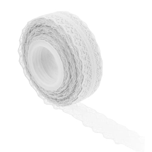FUNOMOCYA 1Rolle Hohes Spitzenband für Hochzeitsdekoration Geschenkband aus Weicher Spitze zum Basteln Zuschneiden für DIY Projekte von FUNOMOCYA