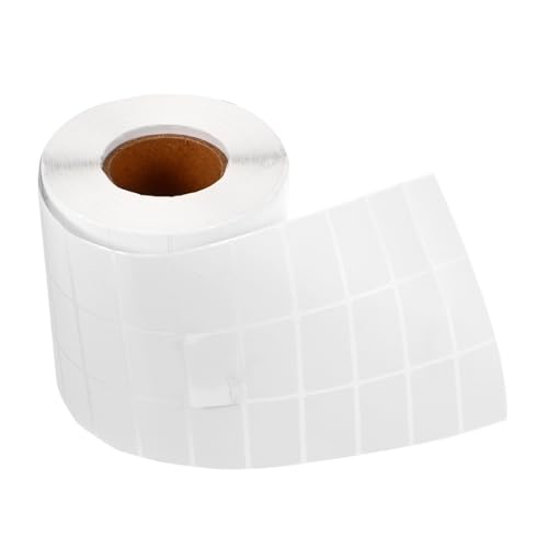 FUNOMOCYA 1Rolle Lebensmittelaufkleber Selbstklebende Etiketten für Gläser Blanko Preisschilder zur Organisation von Behältern für Einzelhandel von FUNOMOCYA