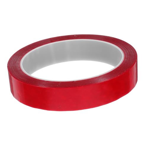 FUNOMOCYA 1Rolle Tamper Evident Tape Rot für Sichere Versiegelung von Paketen Dokumenten Diebstahlschutz Manipulationssicherheit für Wertvolle Sendungen Boxen von FUNOMOCYA