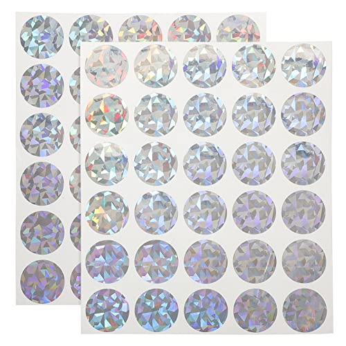 FUNOMOCYA 2 Blätter Rubbelkarten-aufkleber Funkeln Runden Farbig Du Kratzen Etiketten Vinyl Aufkleber Zum Abrubbeln Selber Machen Spiel-requisiten Runde Rubbelaufkleber Papier FUNOMOCYA 2 Blätter Rubbelkarten-aufkleber Funkeln Runden Farbig Du Kratzen Etiketten Vinyl Aufkleber Zum Abrubbeln Selber Machen Spiel-requisiten Runde Rubbelaufkleber Papier von FUNOMOCYA