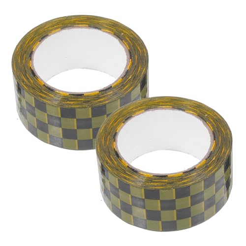 FUNOMOCYA 2 Rollen Diy Packband Dekorative Klebebänder für Versand und Verpackung Klebeband für Kleine Unternehmen Robuste Funktionalität von FUNOMOCYA