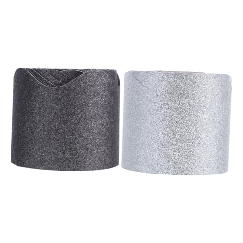 FUNOMOCYA 2 Rollen Glitzernde Gewellte Pinnwand Bordüre Je Elegante Funkelnde Kreidetafel Ränder Robuste Papiermaterialien Einfache Anwendung für Klassenzimmer und Bürodekoration FUNOMOCYA 2 Rollen Glitzernde Gewellte Pinnwand Bordüre Je Elegante Funkelnde Kreidetafel Ränder Robuste Papiermaterialien Einfache Anwendung für Klassenzimmer und Bürodekoration von FUNOMOCYA
