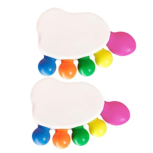 FUNOMOCYA 2 Sätze Bunte Fuß und Zehenförmige Textmarker für Schüler Farbenfrohe Highlighter Stifte mit Schräger Spitze Kreative Leuchtstarke Marker für Notizen und Malerei FUNOMOCYA 2 Sätze Bunte Fuß und Zehenförmige Textmarker für Schüler Farbenfrohe Highlighter Stifte mit Schräger Spitze Kreative Leuchtstarke Marker für Notizen und Malerei von FUNOMOCYA