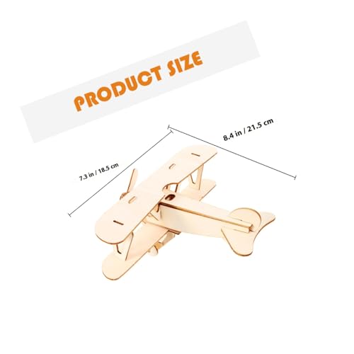 FUNOMOCYA 2 Sätze Holzpuzzle Flugzeug Modellbausatz DIY Flugzeug Holzbausatz für Erwachsene Kreatives Geschenk Holzmodell FUNOMOCYA 2 Sätze Holzpuzzle Flugzeug Modellbausatz DIY Flugzeug Holzbausatz für Erwachsene Kreatives Geschenk Holzmodell von FUNOMOCYA