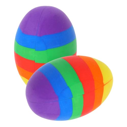 FUNOMOCYA 2 Stk. Mini Radiergummis Osterei-form Tragbar Schreibfehler Korrigieren Schüler Ostergeschenk Party Mitgebsel FUNOMOCYA 2 Stk. Mini Radiergummis Osterei-form Tragbar Schreibfehler Korrigieren Schüler Ostergeschenk Party Mitgebsel von FUNOMOCYA