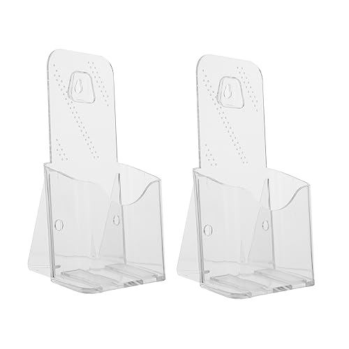 FUNOMOCYA 2 Stück Acryl Dokumentenablage Wandhängende Transparente Aufbewahrungsboxen für Bürounterlagen Effizienter für Schreibtischorganisation und Dekoration FUNOMOCYA 2 Stück Acryl Dokumentenablage Wandhängende Transparente Aufbewahrungsboxen für Bürounterlagen Effizienter für Schreibtischorganisation und Dekoration von FUNOMOCYA