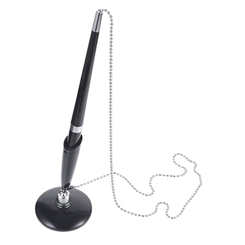 FUNOMOCYA 2 Stück Delikater Business Kugelschreiber mit Kette Schreibstift aus Rutschfestem PP Material Ergonomisch für Büro Bank Hotel Tägliche Nutzung FUNOMOCYA 2 Stück Delikater Business Kugelschreiber mit Kette Schreibstift aus Rutschfestem PP Material Ergonomisch für Büro Bank Hotel Tägliche Nutzung von FUNOMOCYA