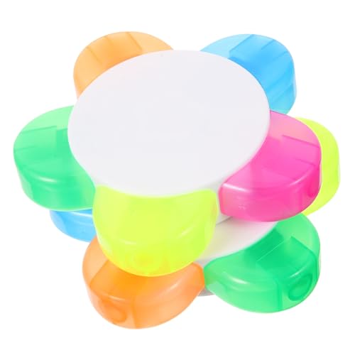 FUNOMOCYA 2 Stück Halbblüten Förmige Textmarker Fluoreszierende Highlighter Stifte Farben Bunte Marker für Schule Büro und Kreatives Schreiben für Studenten und Notizen FUNOMOCYA 2 Stück Halbblüten Förmige Textmarker Fluoreszierende Highlighter Stifte Farben Bunte Marker für Schule Büro und Kreatives Schreiben für Studenten und Notizen von FUNOMOCYA