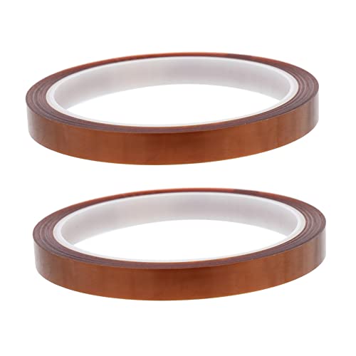 FUNOMOCYA 2 Stück Hitzebeständiges Klebeband Hochtemperatur Isolierband für Elektronik Motoren und Kabelverbindungen Professionelles Thermoband für Haushalt und Reparaturen FUNOMOCYA 2 Stück Hitzebeständiges Klebeband Hochtemperatur Isolierband für Elektronik Motoren und Kabelverbindungen Professionelles Thermoband für Haushalt und Reparaturen von FUNOMOCYA