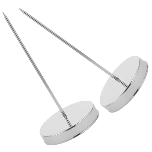 FUNOMOCYA 2 Stück Menüspitze Restaurantzubehör Quittungshalter-Clip Quittungsinhaber Cafe Rechnungsbeleginhaber Geldscheinhalter aus Metall Restaurant-Check-Spindel Ticketspitze Eisen Silver FUNOMOCYA 2 Stück Menüspitze Restaurantzubehör Quittungshalter-Clip Quittungsinhaber Cafe Rechnungsbeleginhaber Geldscheinhalter aus Metall Restaurant-Check-Spindel Ticketspitze Eisen Silver von FUNOMOCYA