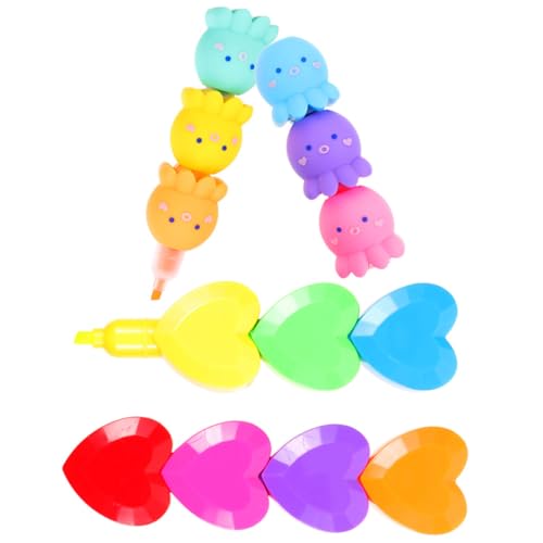 FUNOMOCYA 2 Stück Octopus textmarker in Farben Niedliche Cartoon marker mit Breiter Spitze Leichte Kompakte Leuchtstifte für Schule Büro Studium zum Hervorheben Wichtiger Texte FUNOMOCYA 2 Stück Octopus textmarker in Farben Niedliche Cartoon marker mit Breiter Spitze Leichte Kompakte Leuchtstifte für Schule Büro Studium zum Hervorheben Wichtiger Texte von FUNOMOCYA