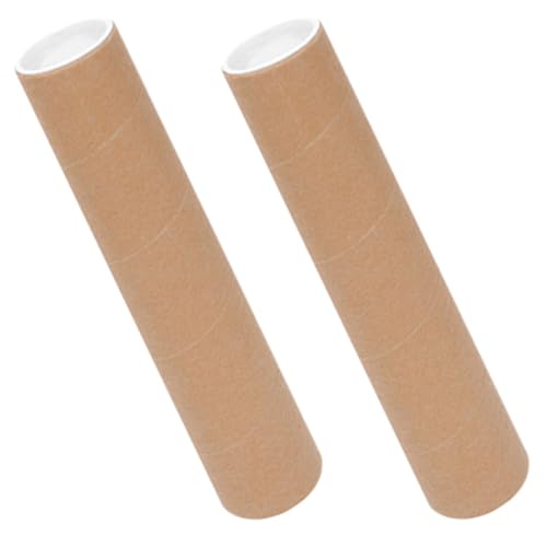FUNOMOCYA 2 Stück Schwere Versandröhren mit Kappen Robuste Plakatröhren aus Dickem Material für Sicheren Transport und Aufbewahrung von Postern und Dokumenten Vielseitig für Versand und FUNOMOCYA 2 Stück Schwere Versandröhren mit Kappen Robuste Plakatröhren aus Dickem Material für Sicheren Transport und Aufbewahrung von Postern und Dokumenten Vielseitig für Versand und von FUNOMOCYA