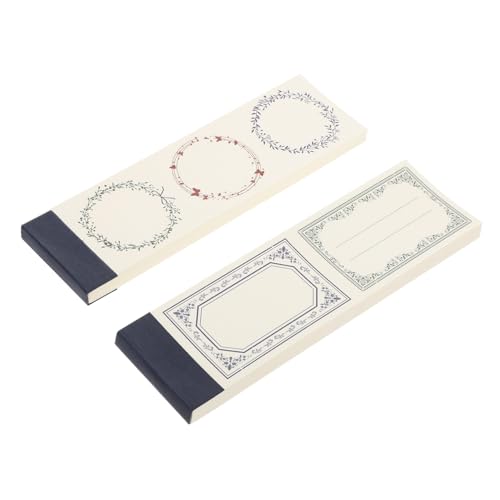 FUNOMOCYA 2 Stück Teiliges Mini notizblock Praktisches Schreibpad aus Hochwertigem Papier Platzsparend für Büro Schule und Zuhause für Termine Notizen und Nachrichten Handliches Format für FUNOMOCYA 2 Stück Teiliges Mini notizblock Praktisches Schreibpad aus Hochwertigem Papier Platzsparend für Büro Schule und Zuhause für Termine Notizen und Nachrichten Handliches Format für von FUNOMOCYA