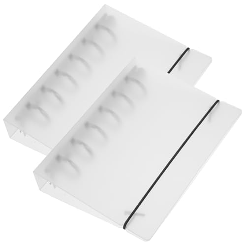 FUNOMOCYA 2 Stück Teiliges Pp mattes Halbtransparentes Ringbuch mit Bindegürtel Wiederverwendbare Hülle Organizer für Büro Schule und Zuhause Vielseitiger Ordner für Lose und Dokumente FUNOMOCYA 2 Stück Teiliges Pp mattes Halbtransparentes Ringbuch mit Bindegürtel Wiederverwendbare Hülle Organizer für Büro Schule und Zuhause Vielseitiger Ordner für Lose und Dokumente von FUNOMOCYA