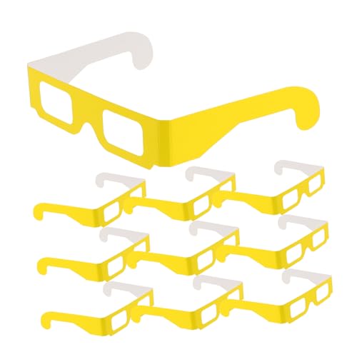 FUNOMOCYA 20 Paare Diffraktionsbrillen Neon Sonnenbrillen für Partys Musikveranstaltungen und Festivals Effekte für Outdoor Events und Feiertagslichter von FUNOMOCYA