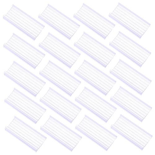 FUNOMOCYA 20 Stück Etikettenhalter Anzeige Einzelhandel Displayhalter Markt Preisschild Aus Kunststoff Verkaufsständer Für Preisschilder Preisschildhalter Etikettenständer Transparent Pvc FUNOMOCYA 20 Stück Etikettenhalter Anzeige Einzelhandel Displayhalter Markt Preisschild Aus Kunststoff Verkaufsständer Für Preisschilder Preisschildhalter Etikettenständer Transparent Pvc von FUNOMOCYA