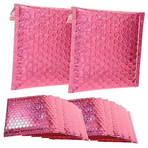 FUNOMOCYA 20 Stück Farbige Versandtaschen aus Luftpolsterfolie Selbstklebende Verpackungsumschläge für Kleidung und Praktisch für Expressversand von FUNOMOCYA