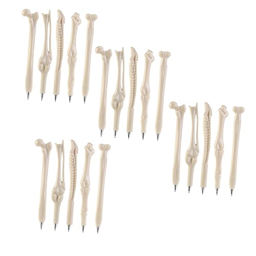 FUNOMOCYA 20 Stück Kugelschreiber Knochenform Halloween Stifte mit Schwarzer Glattes Schreiben Schüler Schreibwaren Kleine Geschenke für Schule und Party FUNOMOCYA 20 Stück Kugelschreiber Knochenform Halloween Stifte mit Schwarzer Glattes Schreiben Schüler Schreibwaren Kleine Geschenke für Schule und Party von FUNOMOCYA