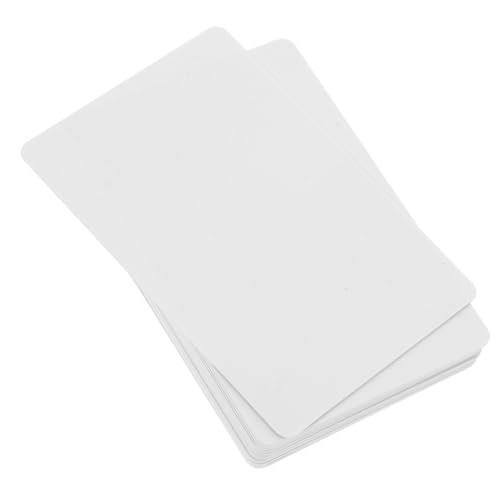 FUNOMOCYA 20 Stück Leere PVC Visitenkarten Doppelseitige Beschichtete Karten Kompatibel mit Druckern für Professionelles Drucken und Kreative Projekte FUNOMOCYA 20 Stück Leere PVC Visitenkarten Doppelseitige Beschichtete Karten Kompatibel mit Druckern für Professionelles Drucken und Kreative Projekte von FUNOMOCYA
