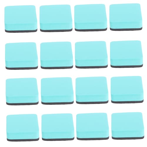 FUNOMOCYA 20 Stück Magnetische Whiteboard Radiergummis Reinigungsradierer Abwischradierer Magnetischer Trockenlöschradierer Whiteboard Radiergummi Für Die Schule Trockenmarker von FUNOMOCYA