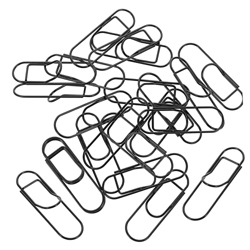 FUNOMOCYA 20 Stück Mini Stiftclips aus Multifunktionale Büroklammern für Notizbücher Kalender Fotos und Praktische Dokumentenklammern für Schule und Büro von FUNOMOCYA