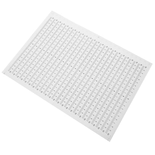 FUNOMOCYA 20 Stück Selbstklebendes Maßband Aufkleber Wasserdichtes Stark Haftendes Messband für Zeichentisch Vielseitig Einsetzbar Einfach Anzubringen und Langlebig FUNOMOCYA 20 Stück Selbstklebendes Maßband Aufkleber Wasserdichtes Stark Haftendes Messband für Zeichentisch Vielseitig Einsetzbar Einfach Anzubringen und Langlebig von FUNOMOCYA
