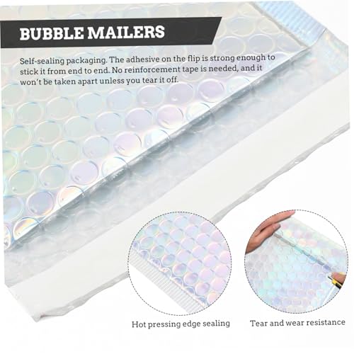 FUNOMOCYA 20 Stück Teiliges Buntes Luftpolster versandtaschen Wasserfeste Gepolsterte Briefumschläge Stoßdämpfende Bubble Mailing Bags für Sicheren Versand Zerbrechlicher Gegenstände FUNOMOCYA 20 Stück Teiliges Buntes Luftpolster versandtaschen Wasserfeste Gepolsterte Briefumschläge Stoßdämpfende Bubble Mailing Bags für Sicheren Versand Zerbrechlicher Gegenstände von FUNOMOCYA