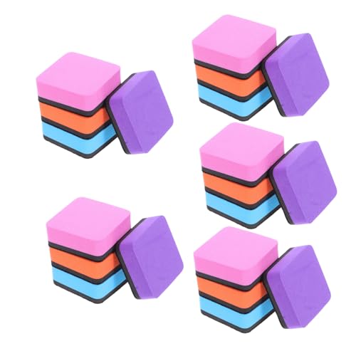 FUNOMOCYA 20 Stück Teiliges Magnetische Whiteboard-eraser aus EVA und Filz Leichte Wiederverwendbare Trockenlösch Tafelreiniger für Schule Büro und Klassenzimmer Sanft und Langlebig FUNOMOCYA 20 Stück Teiliges Magnetische Whiteboard-eraser aus EVA und Filz Leichte Wiederverwendbare Trockenlösch Tafelreiniger für Schule Büro und Klassenzimmer Sanft und Langlebig von FUNOMOCYA