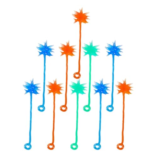 FUNOMOCYA 20 Stück Teiliges Stretchy Toy Sensory Stressabbau Dehnbar Squeeze Hammer für Angstlinderung und Sensorische für Geburtstag und Mitgebsel Zufällige Farbe Zufällige Farbe von FUNOMOCYA