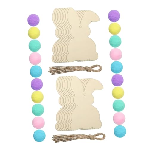 FUNOMOCYA 20 Stück Teiliges Unlackierte Holzhasen Ausschnitte für Ostern Diy Bastelbedarf zum Bemalen Kreative Holzfiguren für Unvergessliche Feiertagsdekorationen FUNOMOCYA 20 Stück Teiliges Unlackierte Holzhasen Ausschnitte für Ostern Diy Bastelbedarf zum Bemalen Kreative Holzfiguren für Unvergessliche Feiertagsdekorationen von FUNOMOCYA